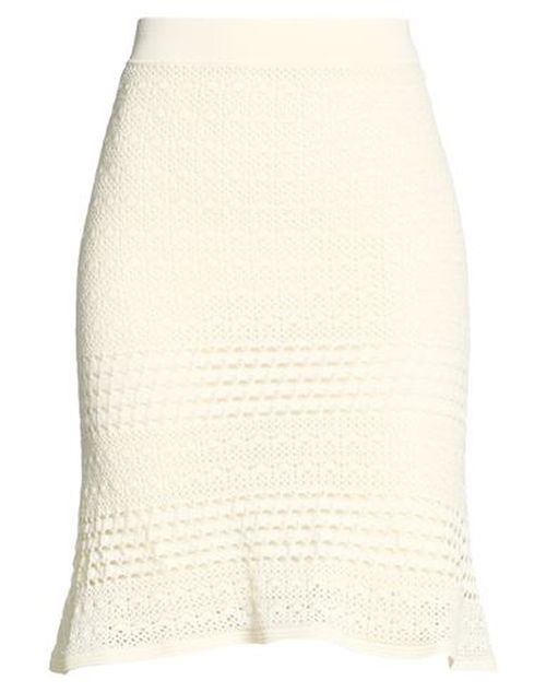 Woman Mini skirt Ivory Size M Viscose, Polyester, Polyamide