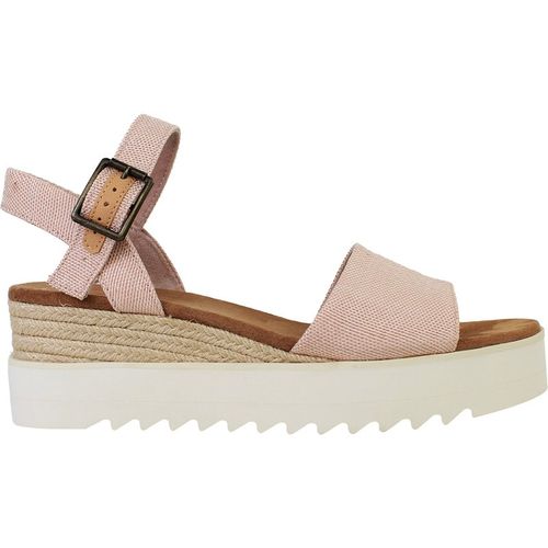 Toms Diana Womens Pink Wedge Sanda