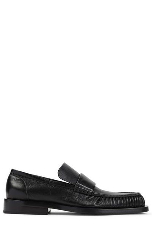 Jil Sander Square Toe Slip-On Loafers