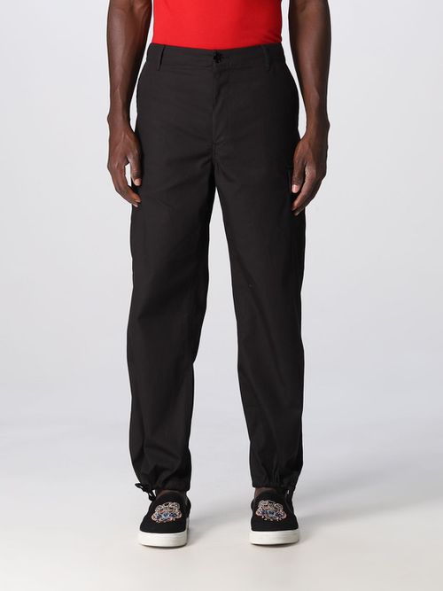 Pants Men color Black