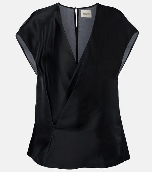 Mer silk top