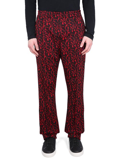 Pants with logo