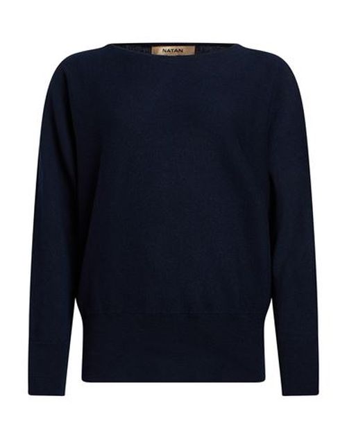 Woman Sweater Navy Size 6 Wool, Cashmere