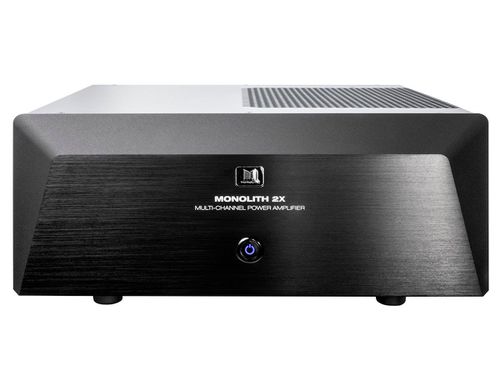 Monolith by 2x200 Watts Per Channel Two Channel Home Theater Stereo Power Amplifier with XLR Inputs