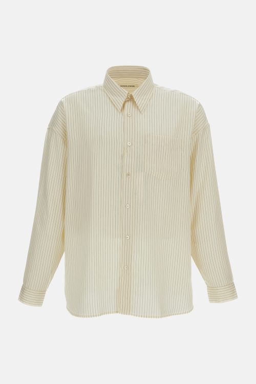Shirts White Tencel - Men