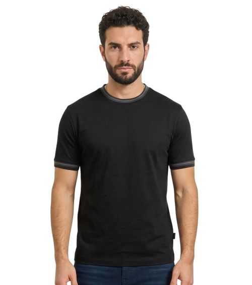 Black Crew Neck T-Shirt