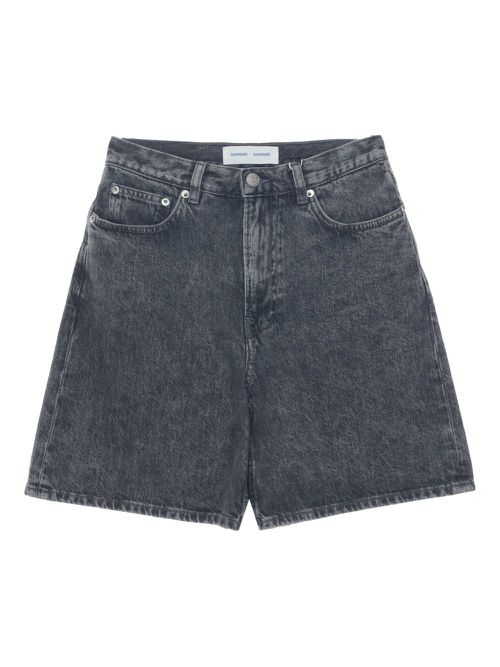Sashelly denim shorts - Grey