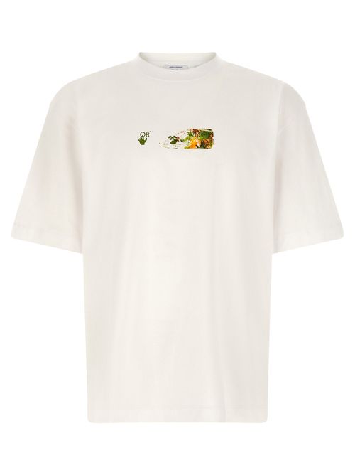 Spices Arrow Graphic T-shirt — White