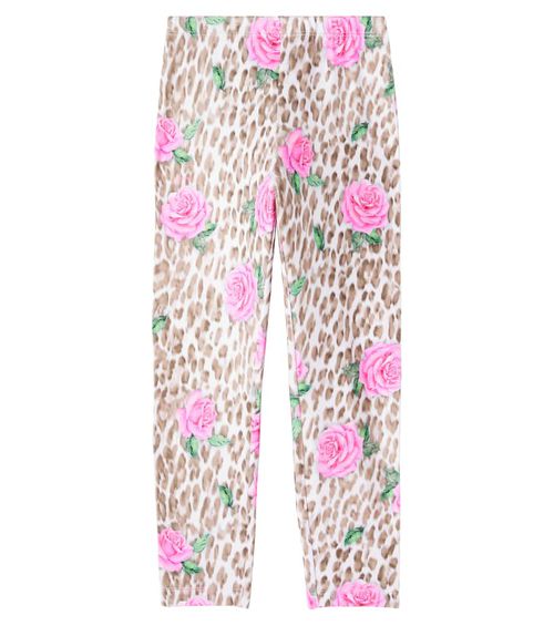 Printed jersey leggings