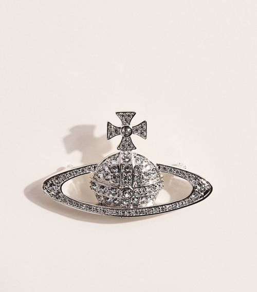 Bas Relief Orb Brooch