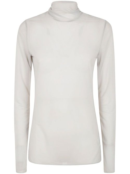 Turtleneck top - White