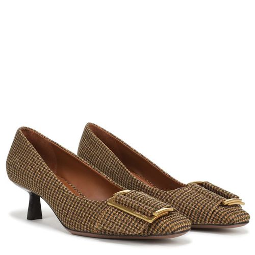 Women's Rainey Pump Shoes (Mustard Brown Fabric)