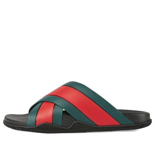 Gucci | Rubber Slide 'Green Red' | Realry