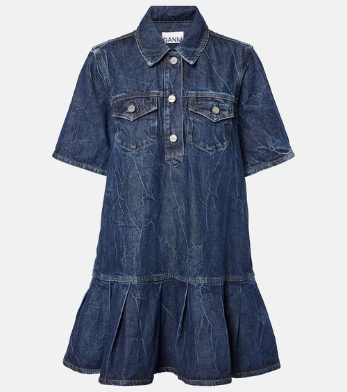 Denim minidress