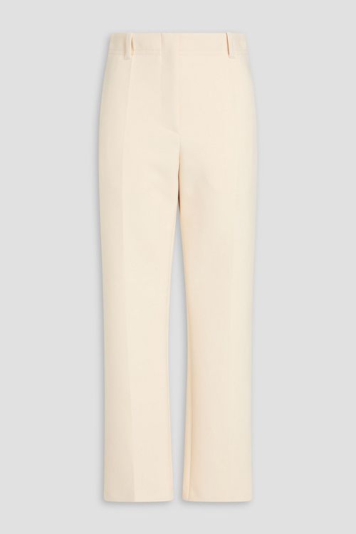 Loren crepe straight-leg pants - White - XXS