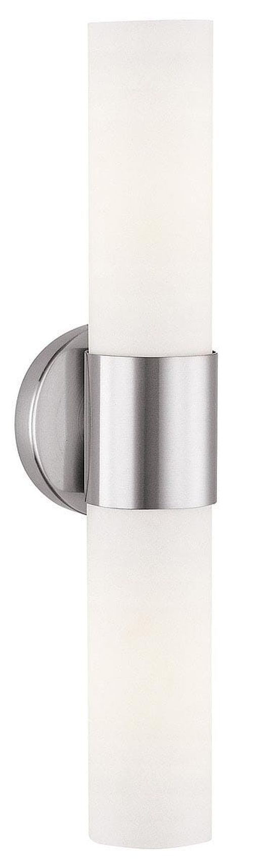 Access Aqueous 2-Light 21" Wall Sconce in Brushed Stee