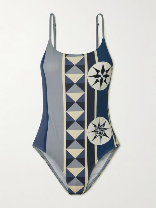 + Paula's Ibiza Printed Swimsuit - Blue