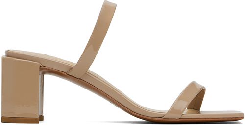 BY FAR Taupe Tanya Mule Sandals
