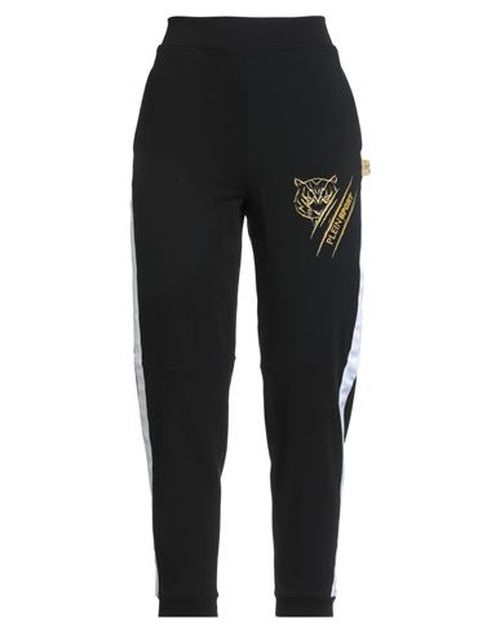 Woman Pants Black Size S Cotton, Elastane