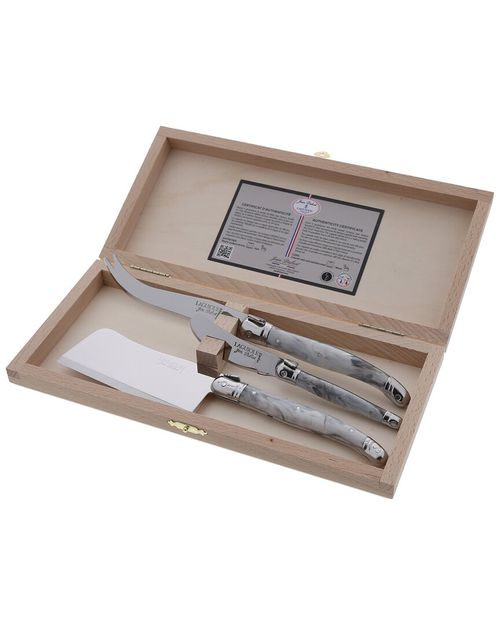 3pc Marble Cheese Set