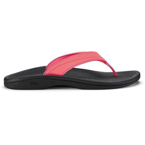 Women's Ohana Flip Flop Sandals 5 Hot Pink Black