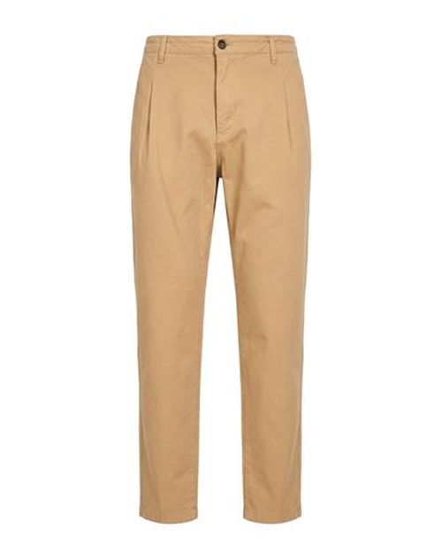 Man Pants Sand Size 38 Cotton, Elastane