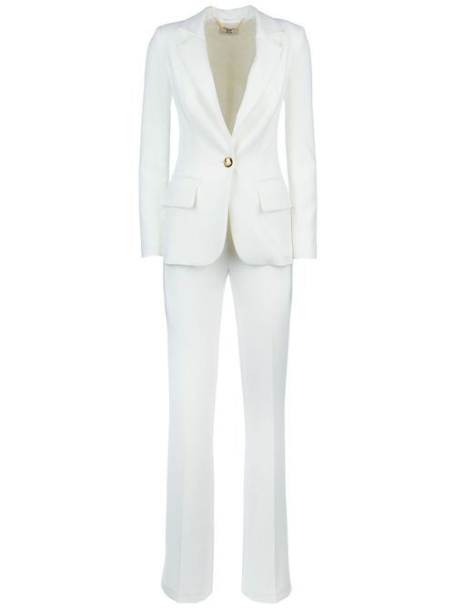 Single-breasted suit - White