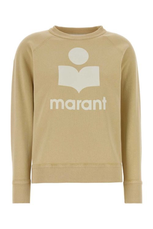 Beige Crew Neck Sweatshirt
