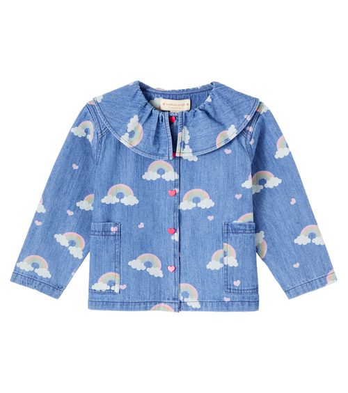 Konges Sløjd Magot printed denim jacket