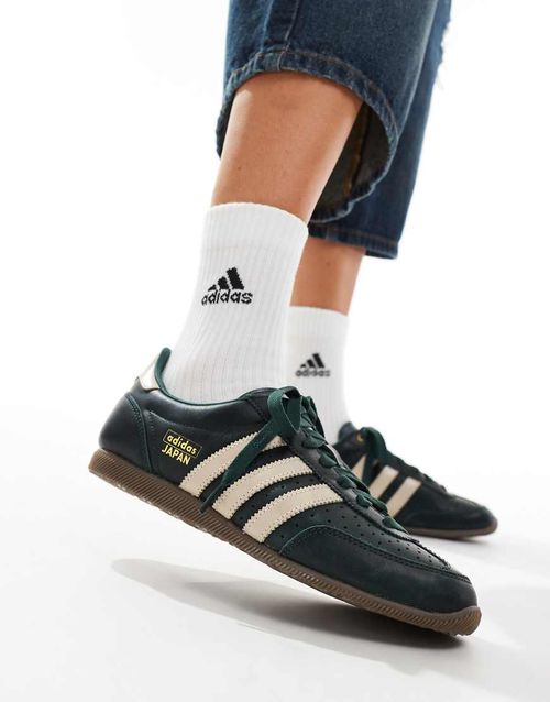 Japan low sneakers in dark green