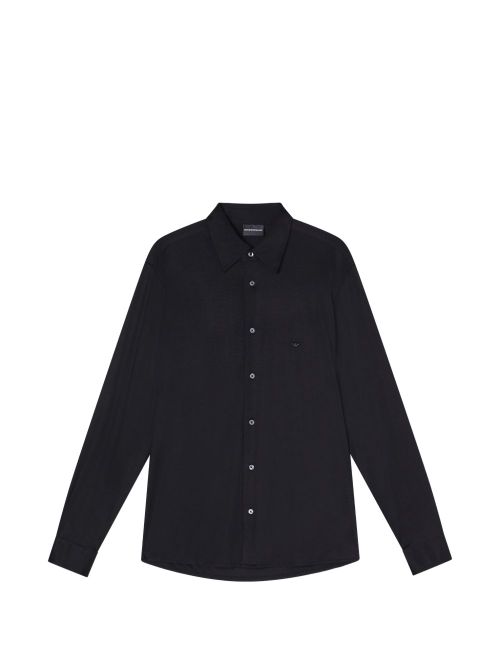 Cotton Shirt — black