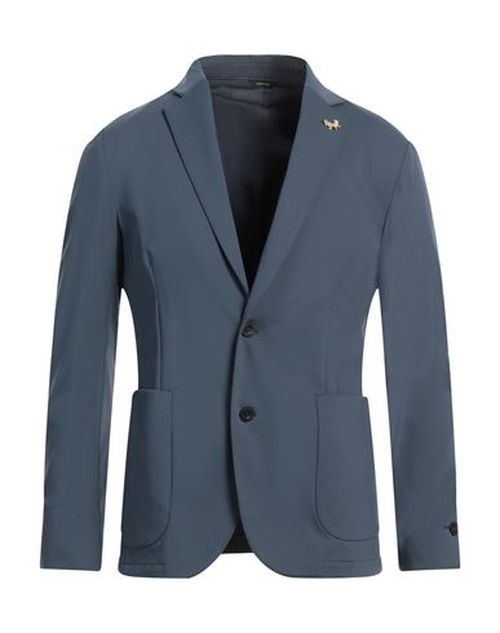 Tombolini Running Man Blazer Navy Size 38 Polyamide, Elastane