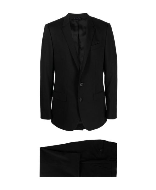 Single-breasted virgin-wool suit