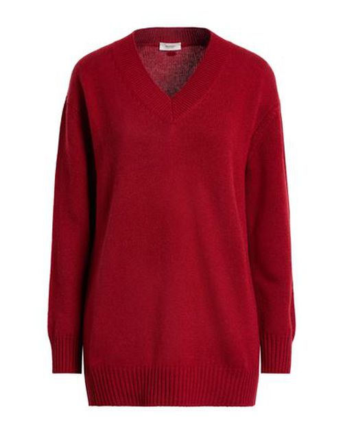 Woman Sweater Brick Size L Cashmere, Metal
