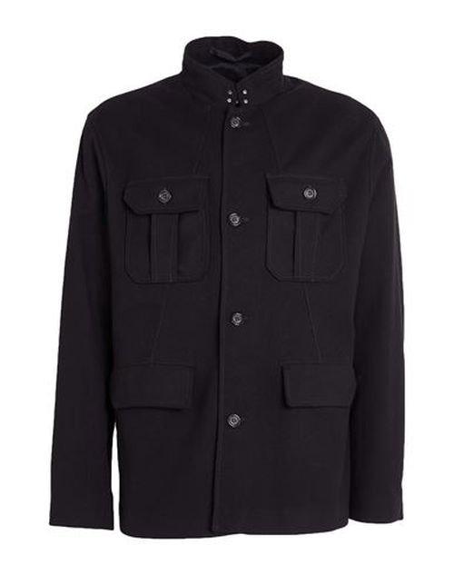 Man Jacket Black Size 36 Polyester, Viscose, Elastane