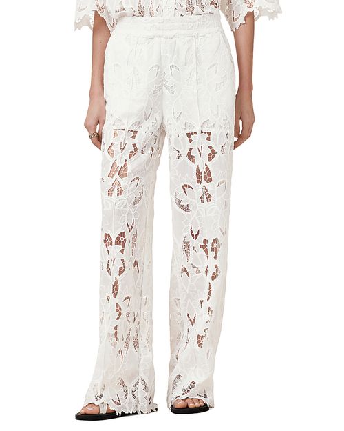 Charli Floral Lace Wide Leg Pants