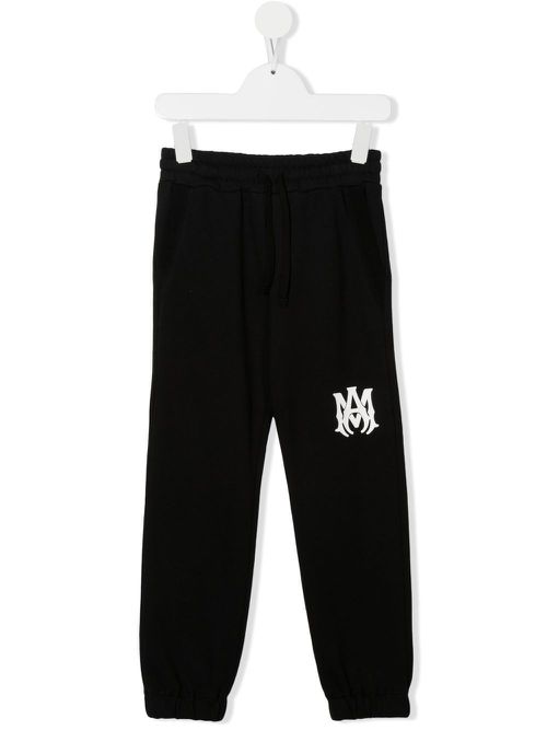 Elasticated jogging trousers - Black