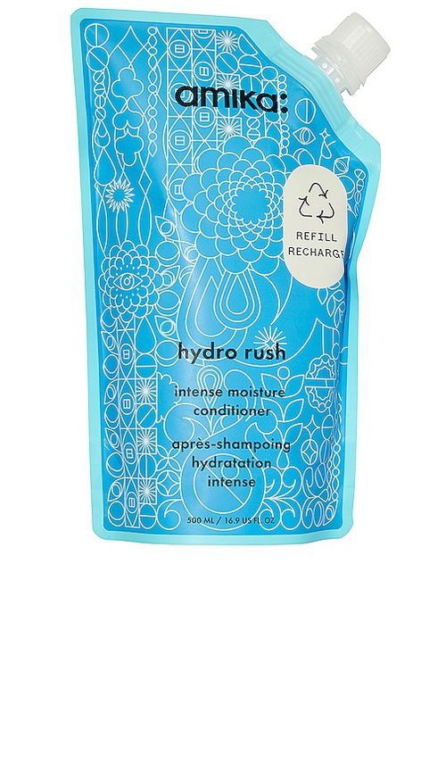 Amika Hydro Rush Intense Moisture Conditioner Refill Pouch in Beauty: NA