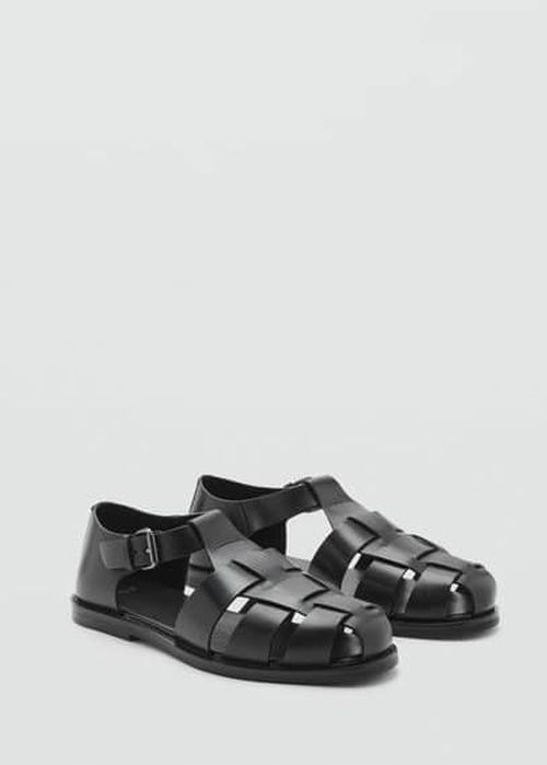Fisherman sandal black - Man - 