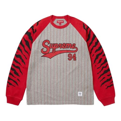 SS26 Tiger Raglan L/S T-Shirt 'Heather Grey'