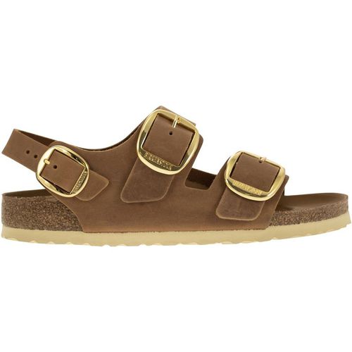Birkenstock Milano Big Buckle Oiled Leather Sanda