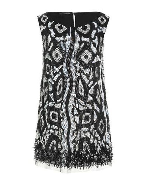 Woman Mini dress Black Size 8 Polyester