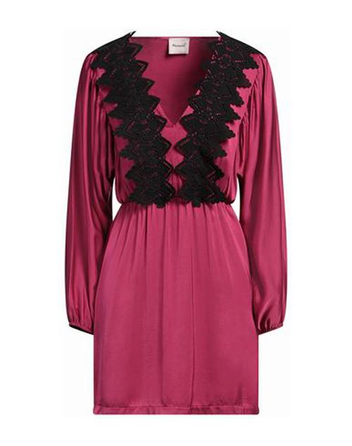 Woman Mini dress Magenta Size XS Viscose