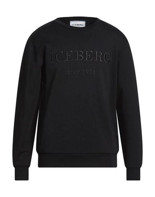 Felpa Man Sweatshirt Black Size XL Cotton, Polyester