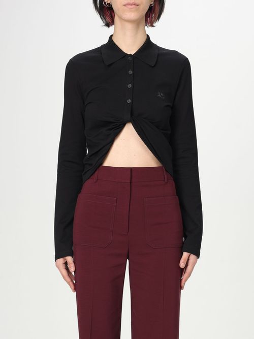 Polo Shirt COURRÈGES Woman color Black