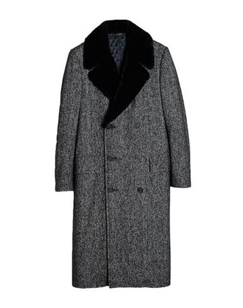 Man Coat Black