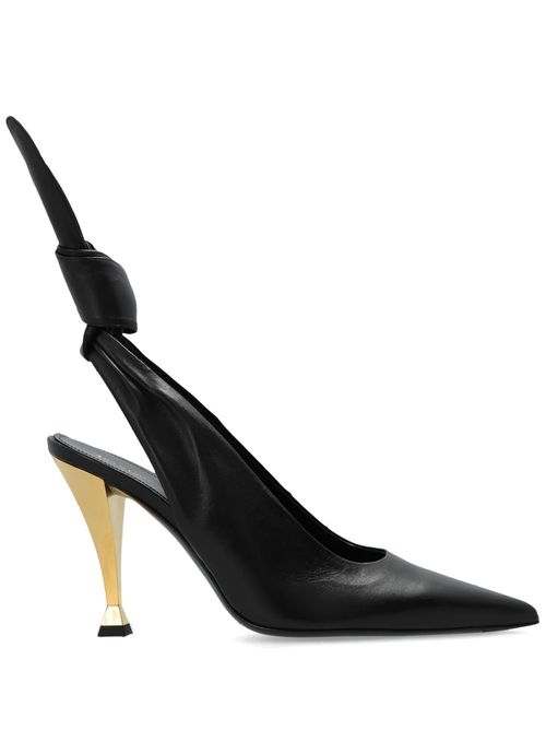 96mm Beauw leather pumps - Black