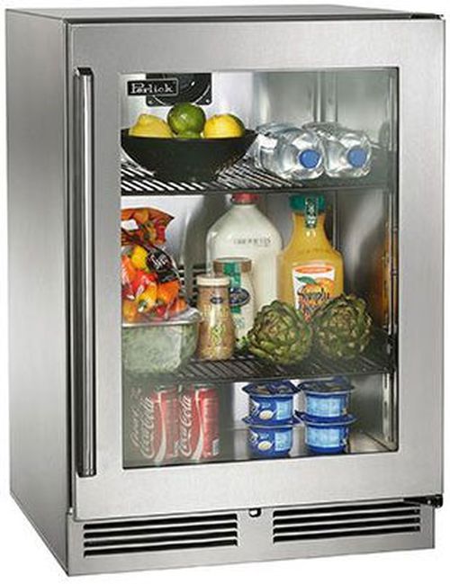 Perlick 24 Inch Signature 24" Built In Undercounter Counter Depth Compact All-Refrigerator HP24RO43R