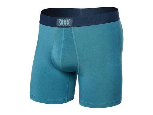 Vibe Super Soft Boxer Brief Underwear Mens Hydro Blue Stretch BUU1097