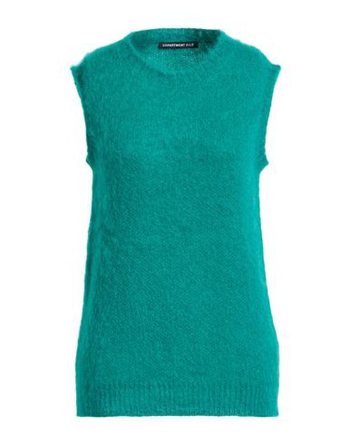 Woman Sweater Green Size M Mohair wool, Polyamide, Wool